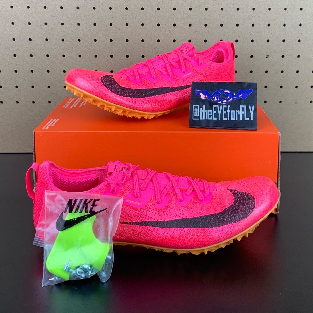 NEW Nike Zoom Superfly Elite 2 Track Spikes “Hyper Pink” CD4382-600